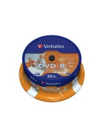 Verbatim DVD-R Medien 4.7GB,16x,25er Spind