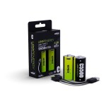 Verico LoopEnergy Baby C, 1,5V 5550mWh, 3700mAh, 2er Pack, USB-C Ladecable
