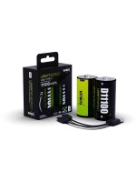 Verico LoopEnergy Mono D, 1,5V, 11000mWh, , 7400mAh, 2er Pack, USB-C Ladekabel