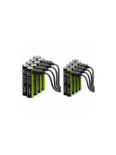 Verico LoopEnergy AA+AAA, 8+8 Kit, USB-C, 1.5V accu Li-Ion, 1700mAh, 600mAh