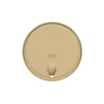 Verive Deckel Kaffeebecher Bambus 3+4 dl, 1 Pack à 50 Stk. Braun Trinkloch