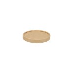 Verive Deckel Suppenschale, 1 Pack à 25 Stk. Braun