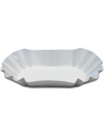 Verive Schale white 125x205mm 250 Stk., 1 Pack à 250 Stk. Frischfaser