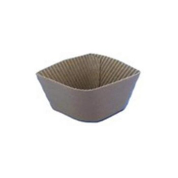 Verive Bechermanschetten braun 100 Stk., 1 Pack à 100 Stk. Papier Verive Bechermanschetten braun 100 Stk., 1 Pack à 100 Stk. Papier