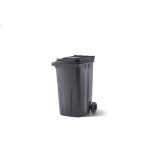 Verwo Conteneur en plastique avec couvercle 240 l, Anthracite