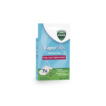 VICKS VapoPads Nachfüllpackung Menthol, 7 Stk. VH7V1, für Inhalator VICKS VapoPads Nachfüllpackung Menthol, 7 Stk. VH7V1, für Inhalator