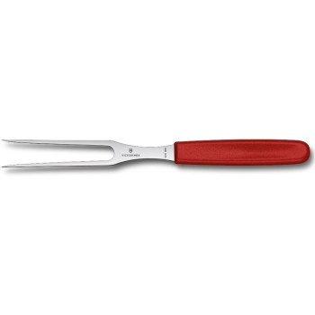 Victorinox Fourchette à découper Swiss Classic Rouge/Argenté Victorinox Fourchette à découper Swiss Classic Rouge/Argenté