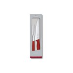 Victorinox Swiss Classic Tranchierset 2tlg, red, Tranchier Messer & Gabel