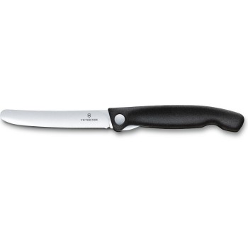 Victorinox Gemüsemesser 11cm faltbar schwar, gerader Schliff Victorinox Gemüsemesser 11cm faltbar schwar, gerader Schliff