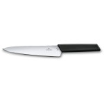 Victorinox Couteau trancheur Swiss Modern 19 cm, Noir