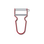 Victorinox Sparschäler REX rot, Aluminium, rostfreier Stahl