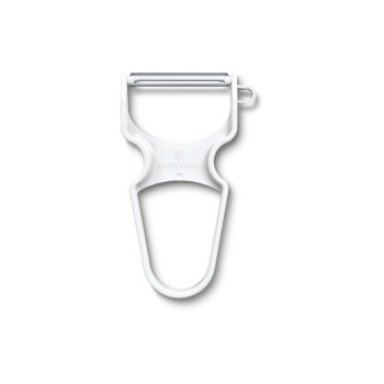 Victorinox Sparschäler RAPID white, rostfreier Stahl, ABS, gerade Klinge Victorinox Sparschäler RAPID white, rostfreier Stahl, ABS, gerade Klinge