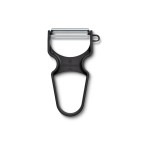 Victorinox Couteau économe Rapid avec micro-dentelure, Noir