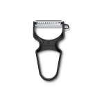 Victorinox Sparschäler RAPID schwarz, rostfreier Stahl, ABS, Julienne