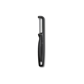 Victorinox Sparschäler Iota, Zackenschliff, zweischneidig, black  Victorinox Sparschäler Iota, Zackenschliff, zweischneidig, black