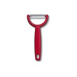 Victorinox Sparschäler Ypso, Zackenschliff, zweischneidig, rot