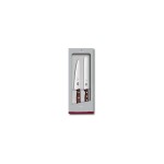 Victorinox Wood Küchenmesser Set, 2-tgl, Brot-/Tranchiermesser Nussbaum
