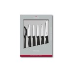 Victorinox Swiss Classic Gemüsemesser Set, 6- teilig black , PP Polypropylen