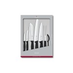 Victorinox Jeux de couteaux Swiss Classic 7 pièces, Noir
