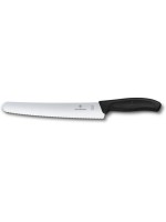Victorinox Couteau à pain Swiss Classic Noir, 22 cm