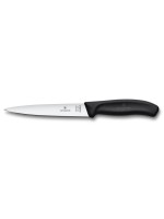 Victorinox Couteau à filet Swiss Classic Noir, 16 cm