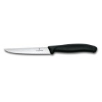 Victorinox Jeux de couteaux Swiss Classic 6 pièces, Noir, 11 cm
