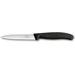 Victorinox Couteau à légumes Swiss Classic Noir, 10 cm