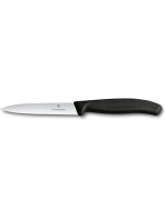 Victorinox Couteau à légumes Swiss Classic Noir, 10 cm