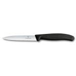 Victorinox Couteau à légumes Swiss Classic 6 pièces, Noir, 8 cm
