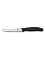 Victorinox Couteau à tomates Swiss Classic Noir, 11 cm