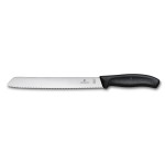 Victorinox Swiss Classic Brot/Konditorenm., 1 Stk. schwarz, PP, Wellenschliff, 26cm