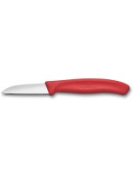 Victorinox Classic Gemüsemesser 6cm red, Gerader Schnit