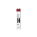 Victorinox Couteau à légumes Swiss Classic, 8 cm, noir, 2 pièces