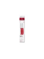 Victorinox Classic Gemüsemesser 8cm red Set, Set 2-teilig, gerader Schnitt