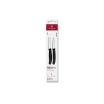 Victorinox Jeux de couteaux Swiss Classic, 8 cm, noir, 2 pièces
