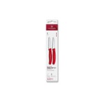 Victorinox Jeux de couteaux Swiss Classic, 8 cm, rouge, 2 pièces
