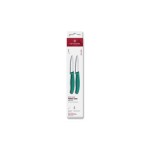 Victorinox Jeux de couteaux Swiss Classic, 8 cm, vert, 2 pièces
