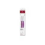 Victorinox Jeux de couteaux Swiss Classic, 8 cm, violet, 2 pièces