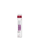 Victorinox Jeux de couteaux Swiss Classic, 8 cm, violet, 2 pièces