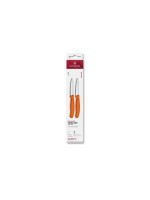 Victorinox Jeux de couteaux Swiss Classic, 8 cm, orange, 2 pièces