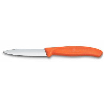 Victorinox Classic Gemüsemesser 8cm orange, Wellenschliff, Mittelspitz Victorinox Classic Gemüsemesser 8cm orange, Wellenschliff, Mittelspitz