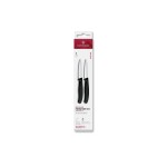 Victorinox Jeux de couteaux Swiss Classic, 8 cm, noir, 2 pièces