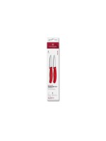 Victorinox Jeux de couteaux Swiss Classic, 8 cm, rouge, 2 pièces