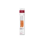 Victorinox Jeux de couteaux Swiss Classic, 8 cm, orange, 2 pièces