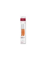 Victorinox Jeux de couteaux Swiss Classic, 8 cm, orange, 2 pièces