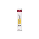 Victorinox Jeux de couteaux Swiss Classic, 8 cm, jaune, 2 pièces
