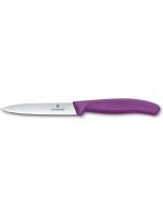 Victorinox Couteau à légumes Swiss Classic, 10 cm, Violet