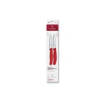 Victorinox Jeux de couteaux Swiss Classic, 10 cm, rouge, 2 pièces