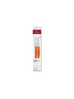 Victorinox Jeux de couteaux Swiss Classic, 10 cm, orange, 2 pièces