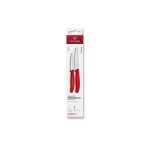Victorinox Set de couteaux à légumes Swiss Classic, Rouge